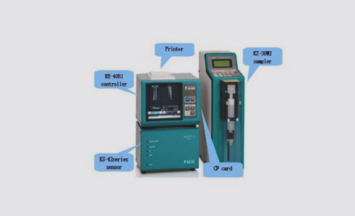 Corrosive liquid particle counting instrument